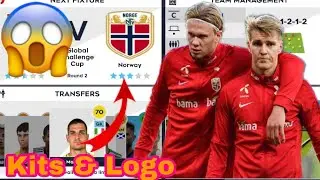 How To Make Norway National Team Kits & Logo 2021 | Dream League Soccer 2021 Kits & Logo