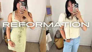 Reformation Shop with Me| Try on!