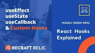 React Hooks Explained - useEffect, useState, useCallback & custom hooks