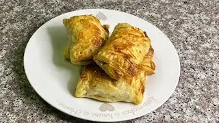Chicken flavoured pie recipe made at home