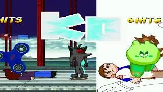 Mugen battle team Crow vs team Panty
