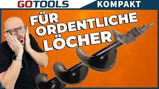 Erdbohrer-Duell: Muskelkraft gegen Strom! Wer gräbt sich durch?