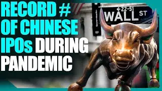 What Chinese companies went public in the US stock market amid US China competition?