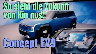 Der Kia Concept EV9 ist ein Raumschiff!!! (4K UHD) | Cars & Cakes