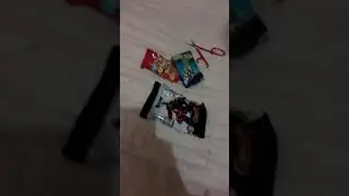 Распаковка скрепышей и стирателя