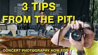 3 CONCERT PHOTOGRAPHY TIPS FROM THE PIT!