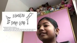 Iniya reading Chapter 4 of Planet omar