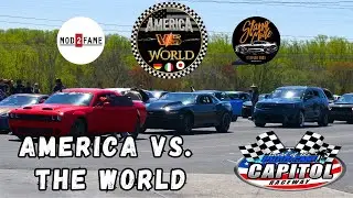 AMERICA VS. THE WORLD - Capitol Raceway MD April 14th, 2024
