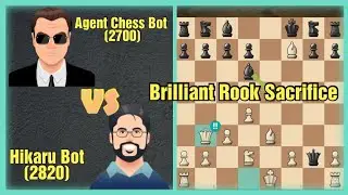 Hikaru vs Agent Chess 🔥 Amazing Chess Bot Duel 🔥