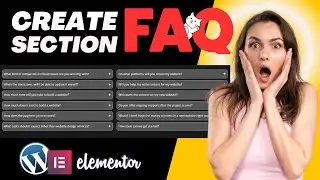 How To Create FAQs Section In Elementor | Elementor Tips And Tricks