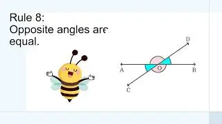 Angles in parallel lines (facts, rules and explanation)