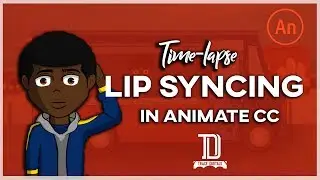 Lip syncing in Animate CC (Time-Lapse)