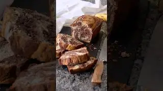 Marbled BANANA BREAD easy recipe