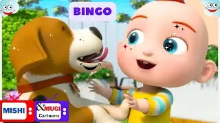 Bingo And JoJo Playing Hide And Seek Nursery Rhymes Kids Songs #mishiandmugi #trending