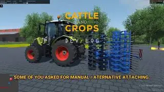Cattle and Crops:  Manual Attaching