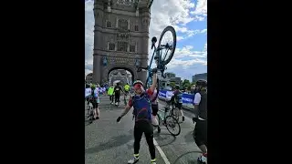100 miles in London....century ride..