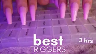 ASMR Best Triggers For Sleep Compilation (No Talking) Tapping & Scratching