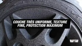 Appliquer le Revêtement de Protection RAPTOR sur des Jantes