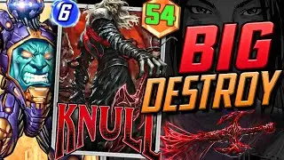 KNULL DESTROY gets BIG in THIS DECK! | Marvel Snap