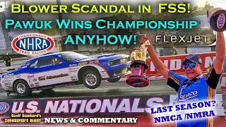 DESPITE THE CHEATERS! Mark Pawuk Is FSS Champion #NHRA Factory Stock BLOWER CONTROVERSY #DragRacing