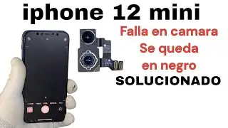 iphone 12 mini cambiar cámara en negro. #iphone12 #iphone12mini