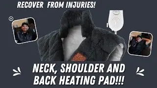 Recover from injuries and workouts | UTK Neck, Shoulder and back heating pad review