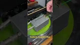 We built a custom contact box. This can be used to create unique percussion and industrial sounds.