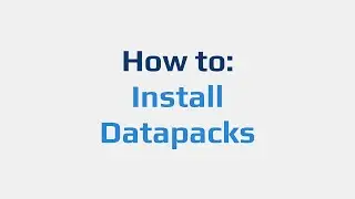 How to: Install Datapacks