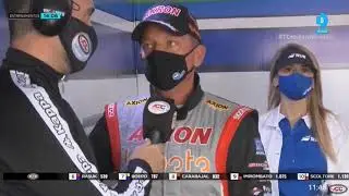 Guillermo Ortelli rompió motor en el primer entrenamiento en San Nicolás