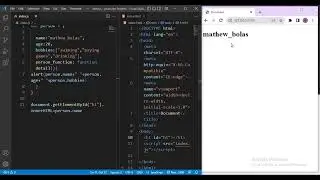JavaScript Objects 