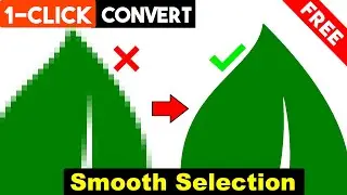 Convert a Low Resolution Logo into a High Res Vector Graphic in Photoshop by 1-Click
