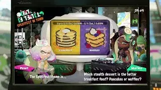 【Splatoon 2】Splatfest Pancakes vs Waffles【Announcement】(NA)