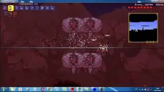 Убийство Мозга ктухлу в эксперте. Terraria expert.