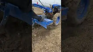 Мотоблок зубр 🦬 культиватор подготовка земли к посадке #крым #сельскоехозяйство #мотоблок