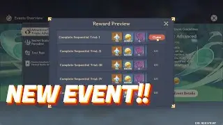 Adventurer's Trials Advanced DAY 01 | Genshin Impact NEW EVENT