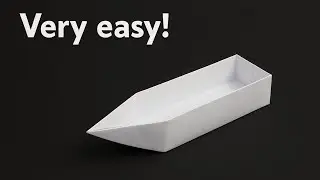 How to make a Paper Boat that Floats Well