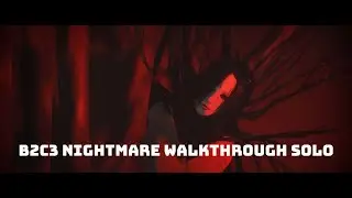 B2C3 | The Mimic Jealousy chapter 3 Nightmare Walkthrough SOLO [ROBLOX]