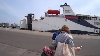 Посадка на паром Донхэ - Владивосток 02.05.2023 г