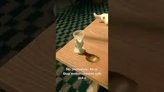 This time blending ai generated objects with a real object