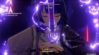 Raiden Shogun C4 R1 damage showcase