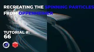 Recreating the Spinning Particles from Oppenheimer in 3D