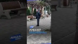 Пушистый малыш выбрал себе хозяина и не собирался отставать