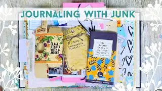 JOURNALING WITH JUNK | Weekly Junk Journal | How To Use Junk