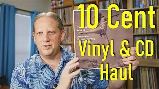 10 Cent Vinyl & CD Haul, Alachua County Library Spring Sale 2024