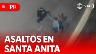 Couple robbed in Santa Anita | Primera Edición | News Peru
