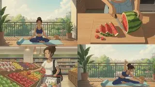 Animated Day In My Life | Cooking🍜 | Grocery Shopping 🛒 
