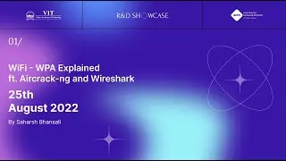 WPA and WPA2/PSK explained ft. Aircrack-ng and Wireshark | ACM-VIT | Saharsh Bansali