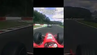 The 🐐 Warming His Tires #formula1 #ferrari #michaelschumacher