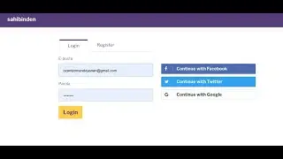Django Web Programlama - Facebook ile Login Olma (Social Login) | Ders 11