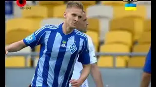 Динамо - Говерла - 6:0. Гол: Лукаш Теодорчик (73')